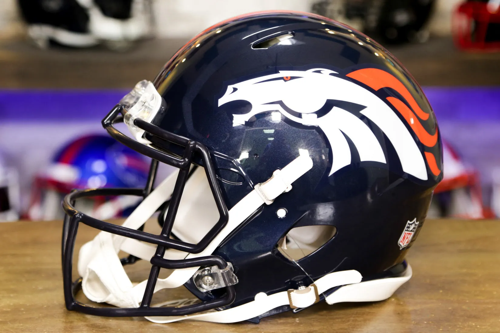 Denver Broncos Riddell Speed Authentic Helmet - 1997-2023 Throwback