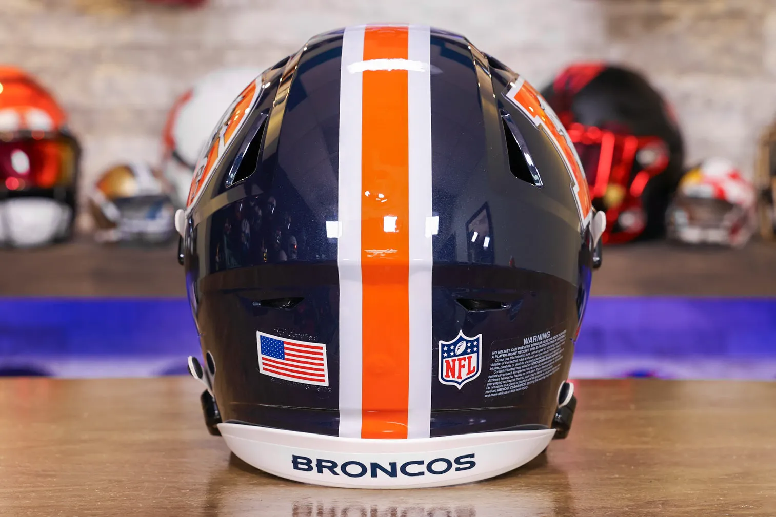 Denver Broncos Riddell SpeedFlex Helmet - Alternate Color Rush
