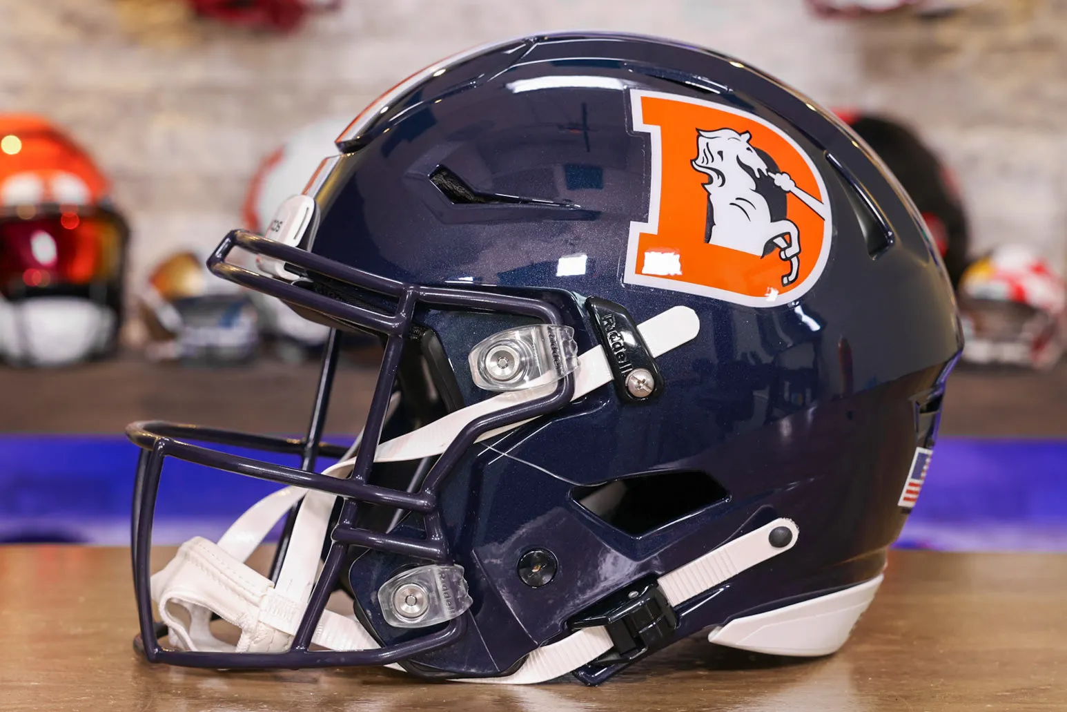 Denver Broncos Riddell SpeedFlex Helmet - Alternate Color Rush