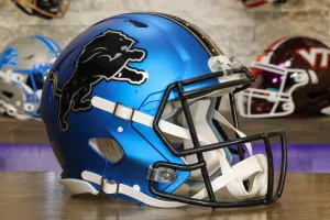 Detroit Lions Riddell Speed Authentic Helmet - Motor City Muscle Alternate