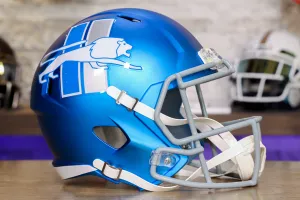Detroit Lions Riddell Speed Display Helmet - Alternate - OPEN BOX