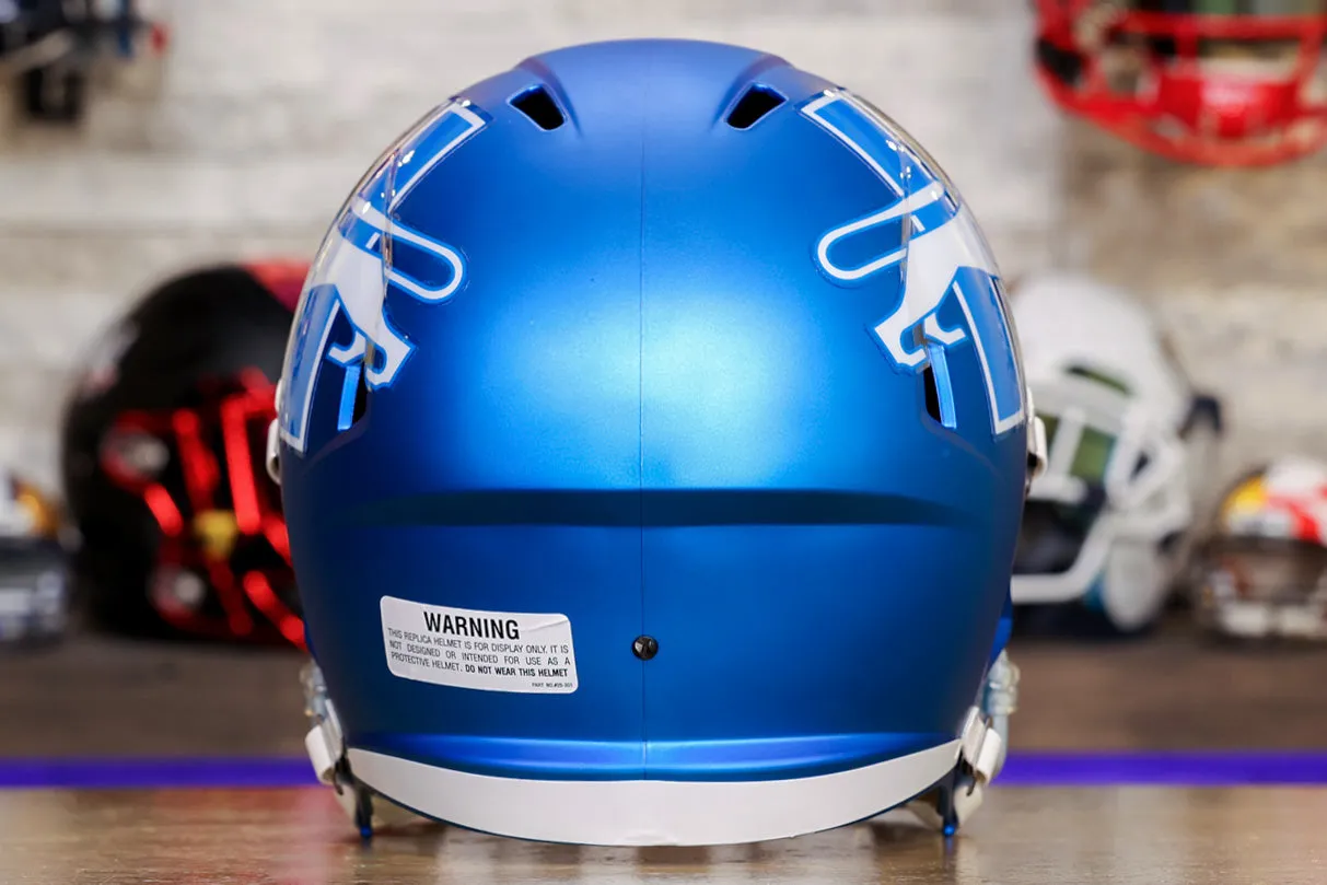 Detroit Lions Riddell Speed Display Helmet - Alternate - OPEN BOX