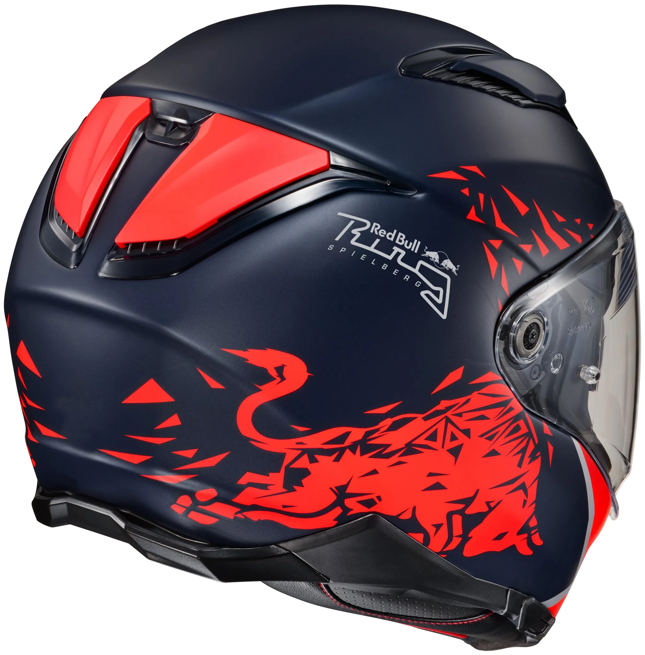 HJC F70 Full Face Bluetooth Helmet Red Bull Spielberg