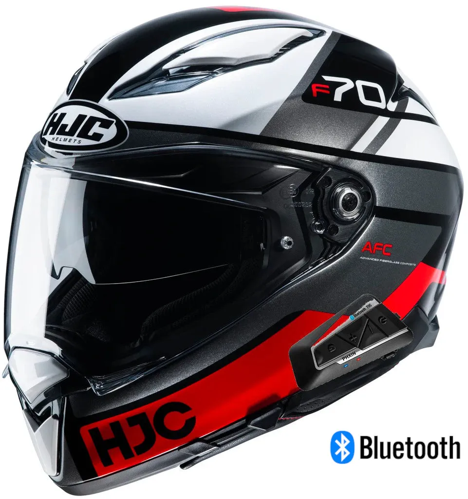 HJC F70 Full Face T9S Bluetooth Helmet Tino Graphic MC-1