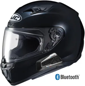 HJC i10 Bluetooth Full Face Helmet Gloss Black