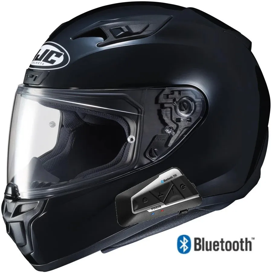 HJC i10 Bluetooth Full Face Helmet Gloss Black