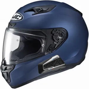 HJC i10 Full Face Bluetooth Helmet Matte Blue