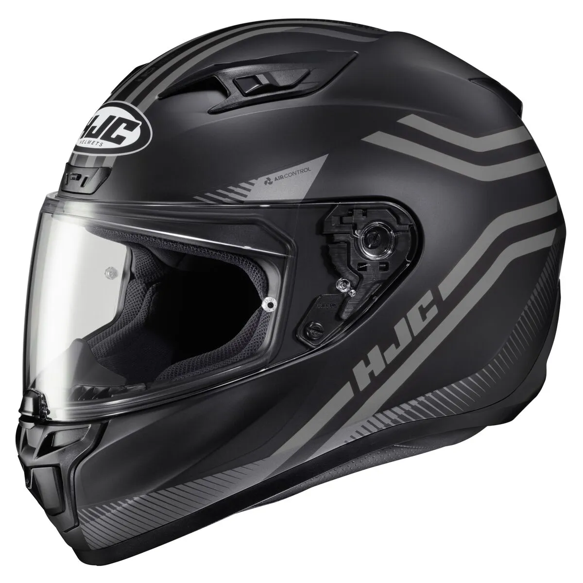 HJC i10 Full Face Helmet Strix Graphic MC5SF Grey