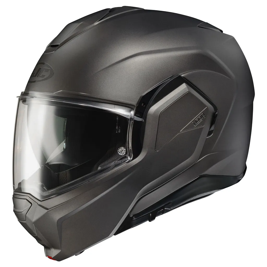 HJC i100 Modular Helmet Bluetooth Headset Titanium
