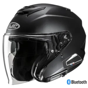 HJC i31 Open Face Bluetooth Helmet Matte Black