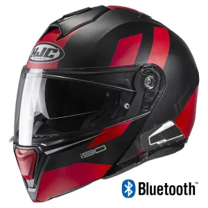 HJC i90 Modular Bluetooth Helmet Syrex Graphic MC1SF