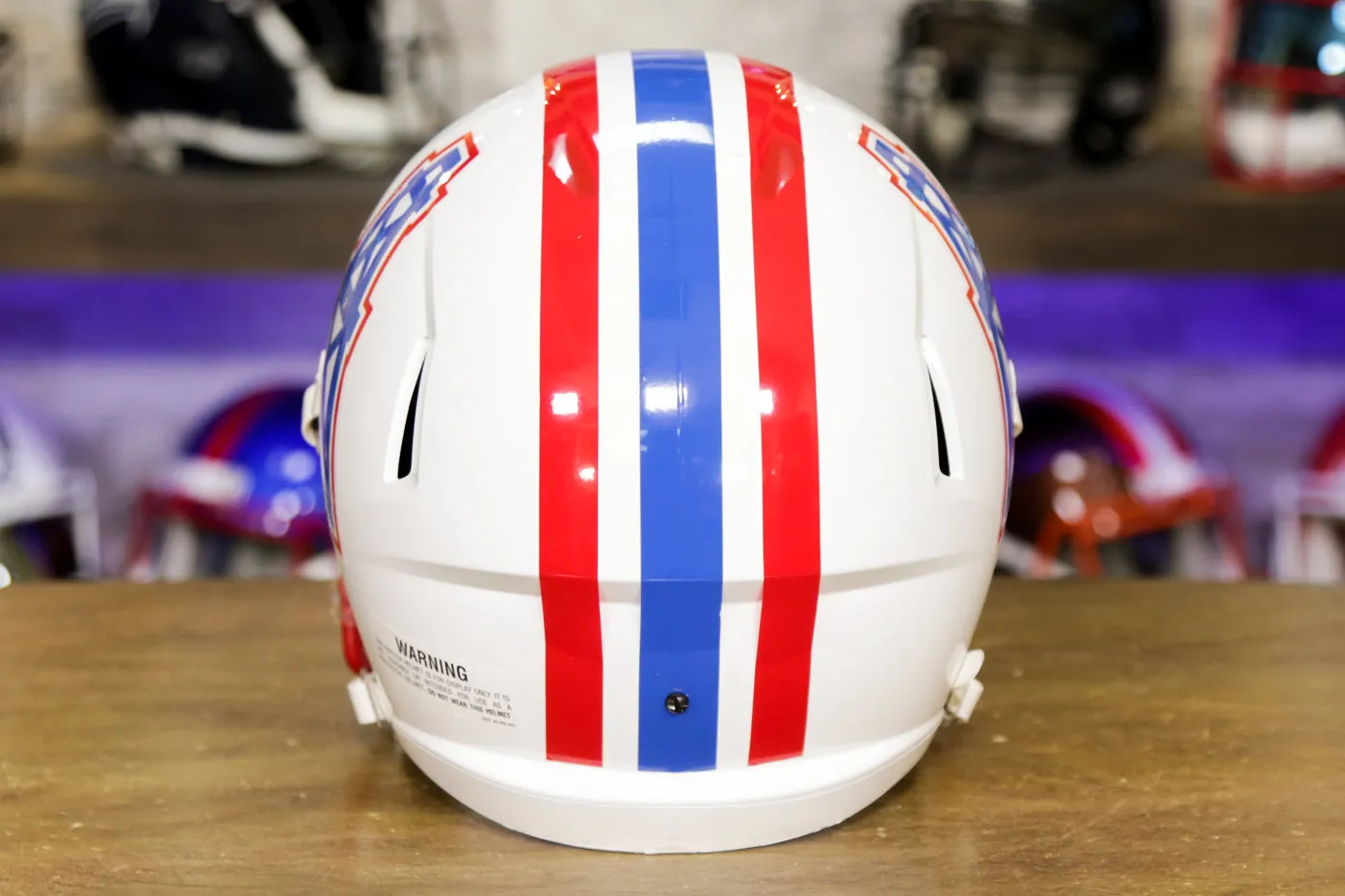 Houston Oilers Riddell Speed Display Helmet - 1981-1998 Throwback