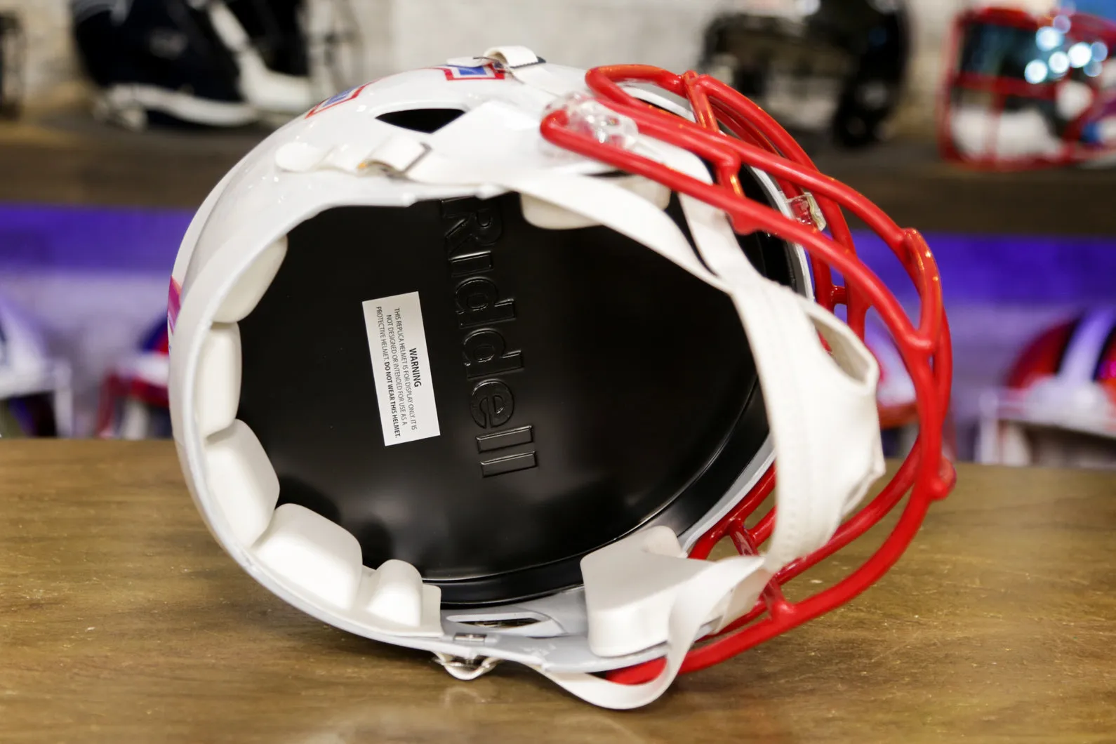 Houston Oilers Riddell Speed Display Helmet - 1981-1998 Throwback