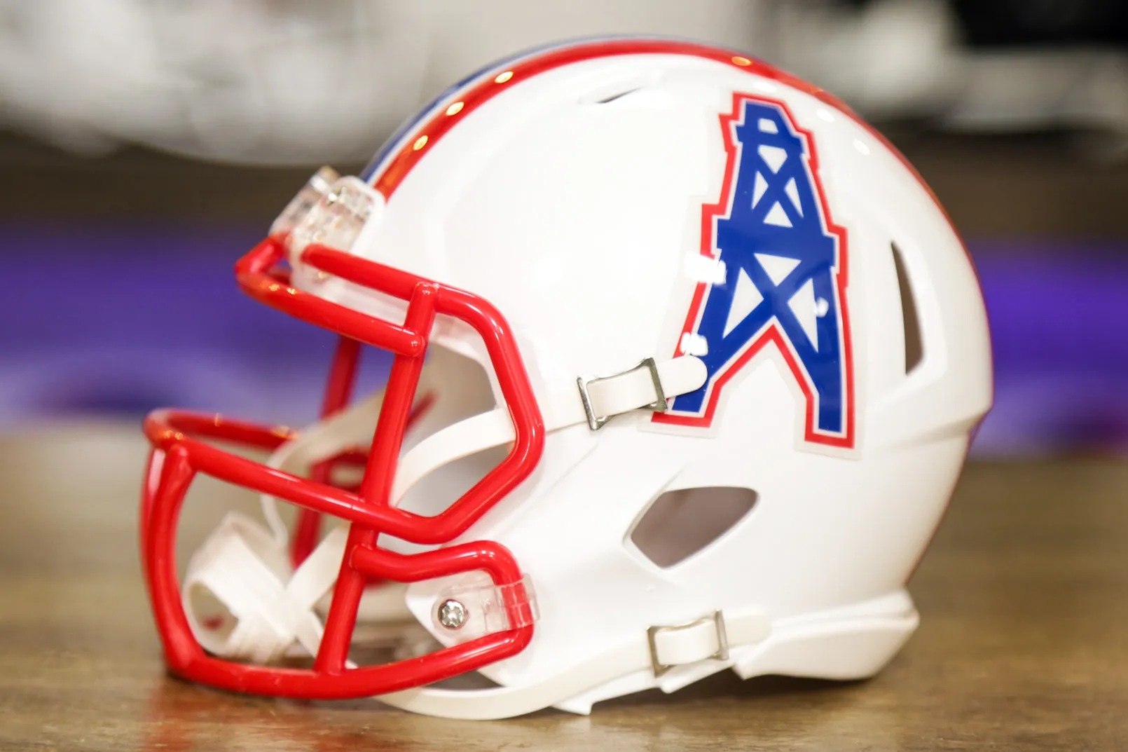 Houston Oilers Riddell Speed Mini Helmet - 1981-1998 Throwback
