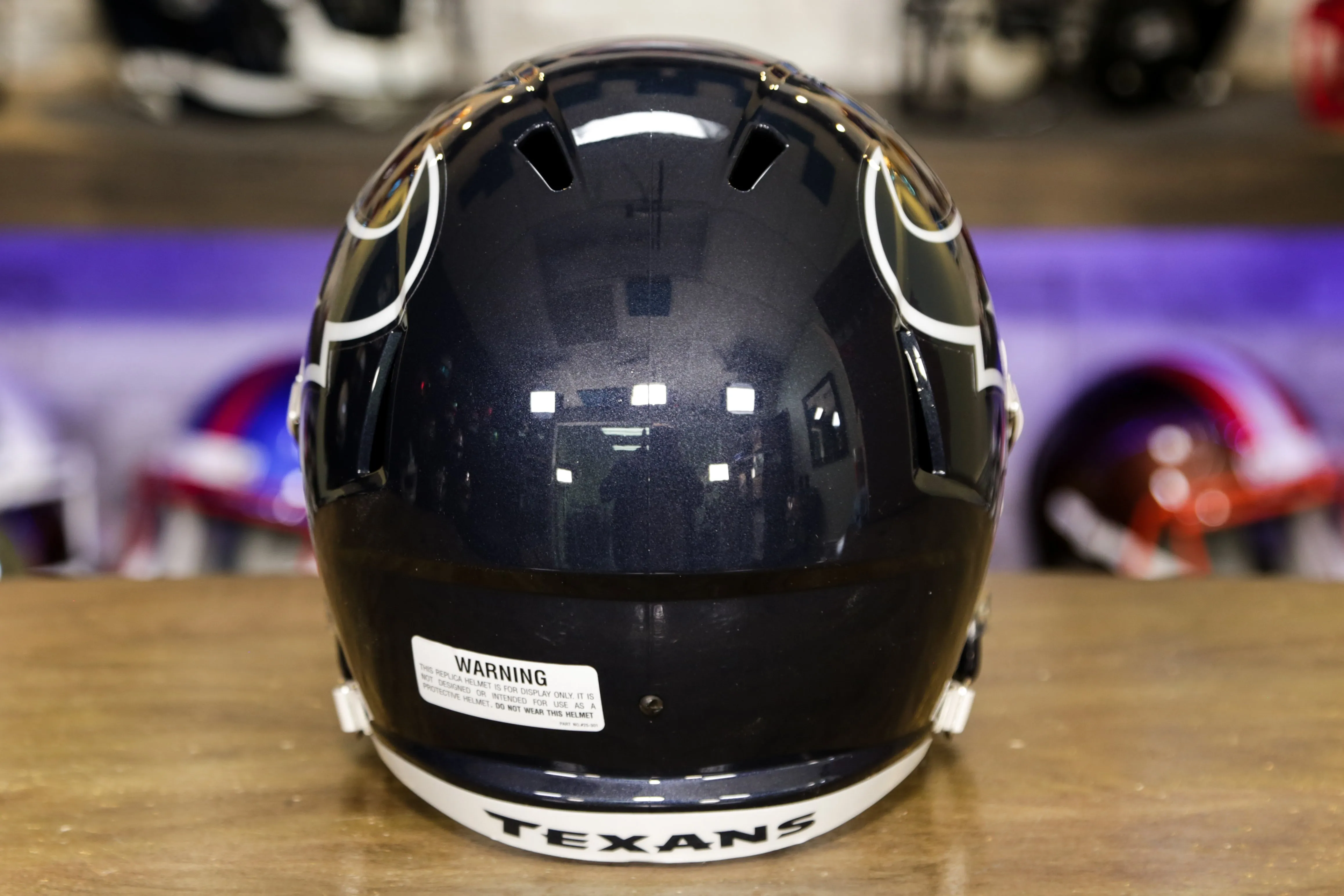 Houston Texans Riddell Speed Display Helmet 2002 - 2023 Throwback