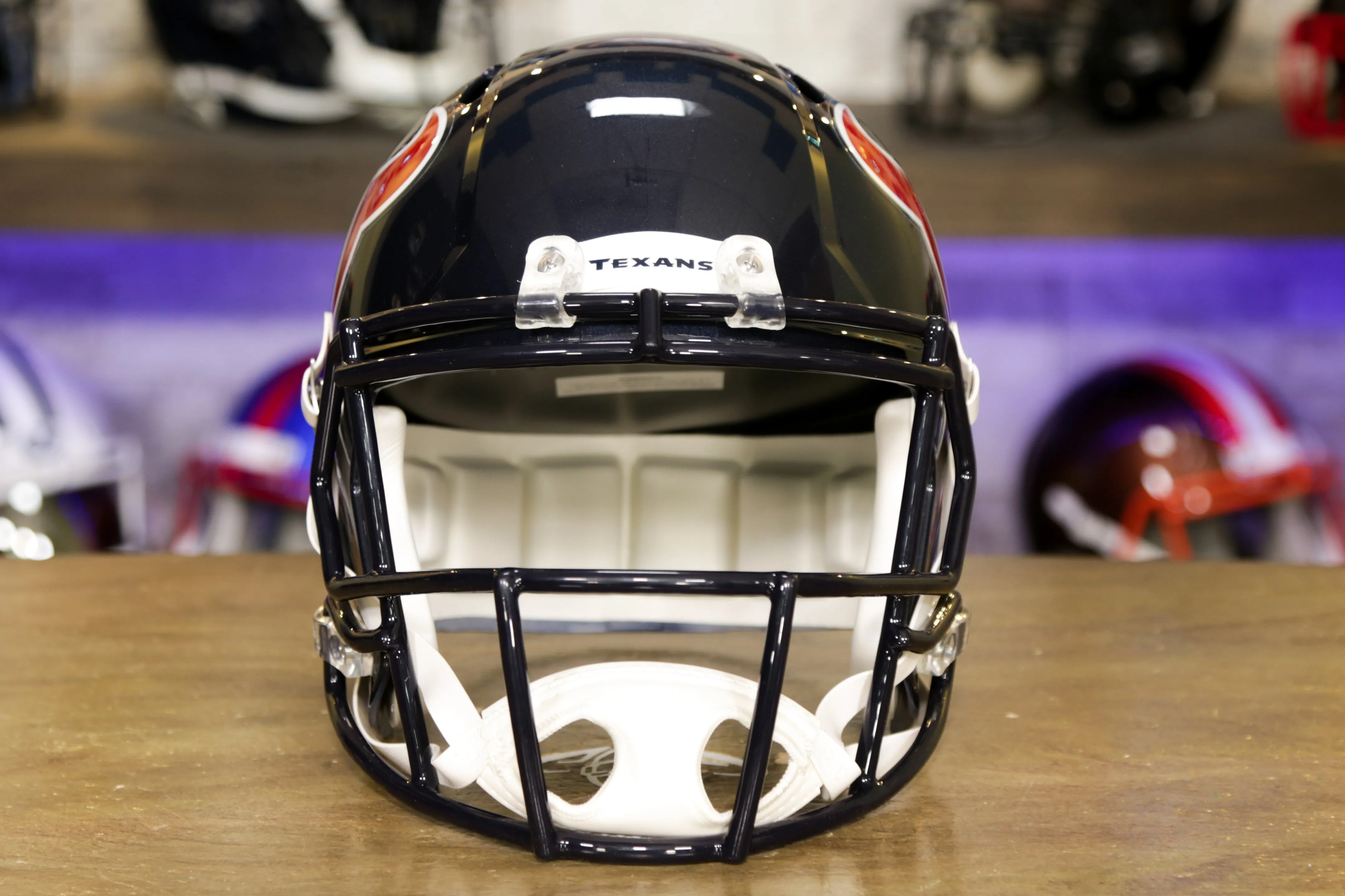 Houston Texans Riddell Speed Display Helmet 2002 - 2023 Throwback