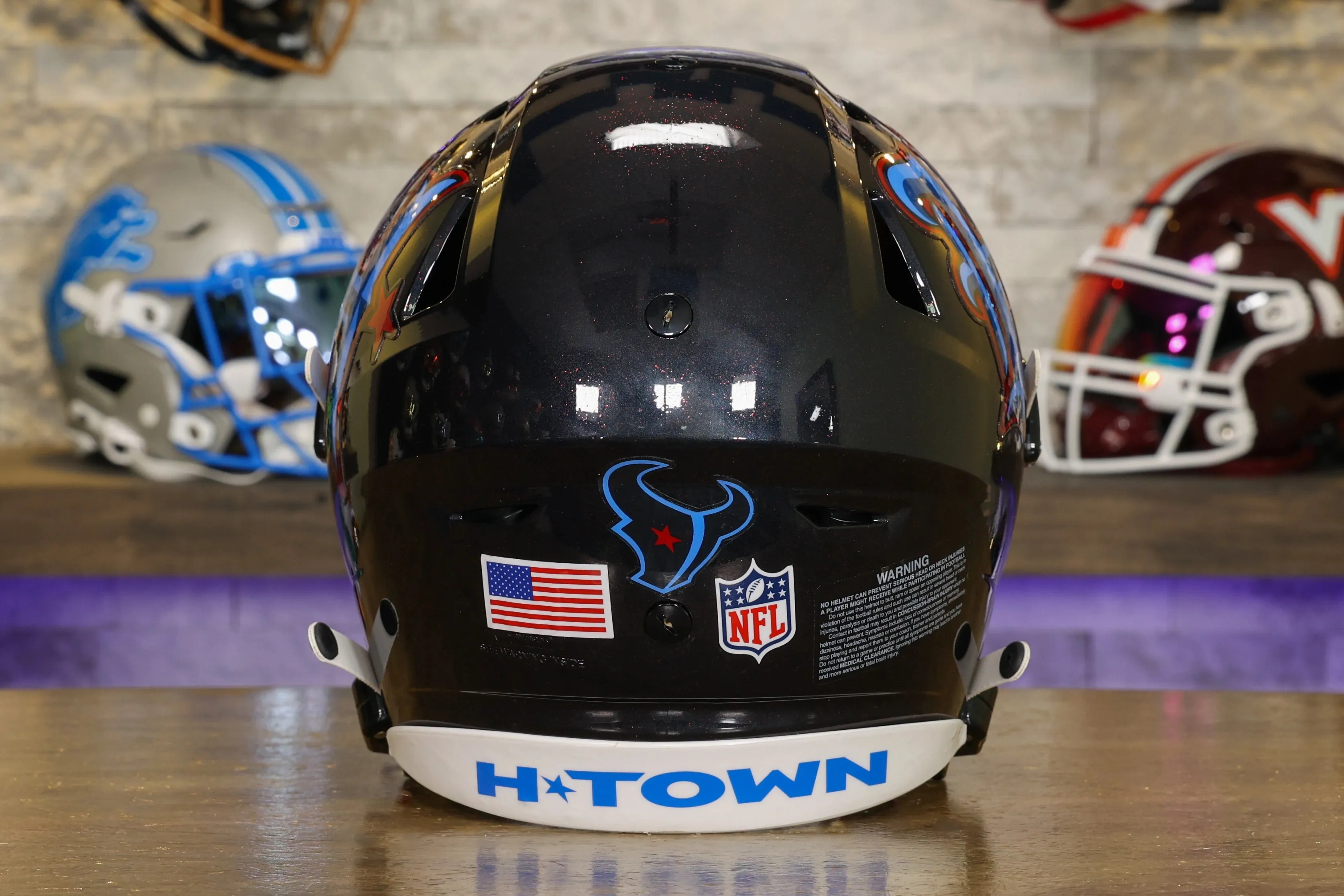 Houston Texans Riddell SpeedFlex Helmet - "H-Town" Alternate