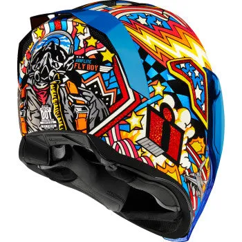 Icon Airflite Full Face Bluetooth Helmet Fly Boy