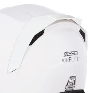 Icon Airflite Rear Spoiler Rubatone White