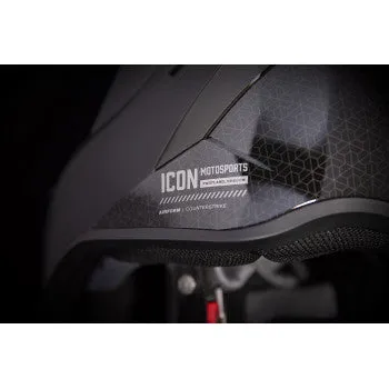 Icon Airform Full Face Bluetooth Helmet Counterstrike MIPS Black