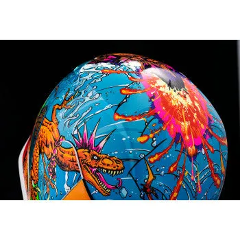 Icon Airform Full Face Bluetooth Helmet Dino Fury