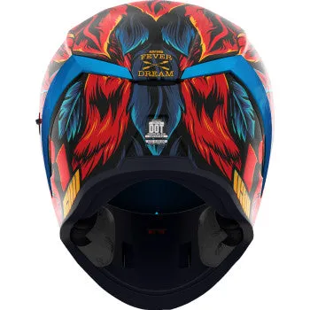 Icon Airform Full Face Bluetooth Helmet Fever Dream Blue