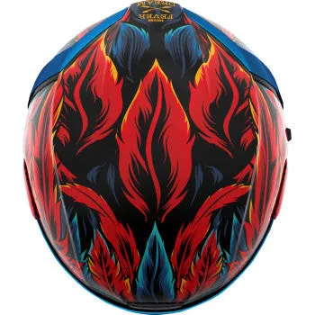 Icon Airform Full Face Bluetooth Helmet Fever Dream Blue