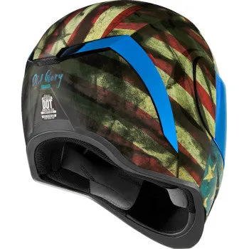 Icon Airform Full Face Bluetooth Helmet Old Glory
