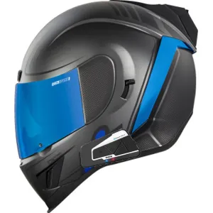 Icon Airform Full Face Bluetooth Helmet Resurgent Blue