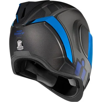 Icon Airform Full Face Bluetooth Helmet Resurgent Blue
