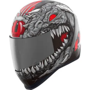 Icon Airform Full Face Helmet Kryola Kreep MIPS Silver