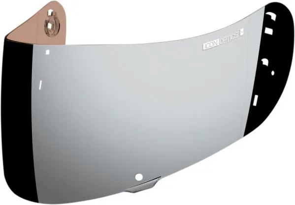 Icon Airform Full Face Helmet Rubatone Silver Mirror