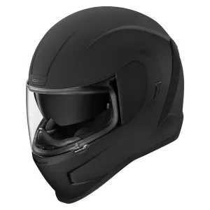Icon Airform Full Face Helmet Rubatone Silver Mirror
