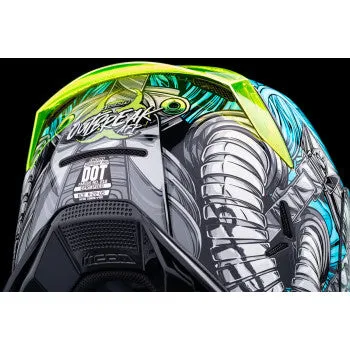 Icon Airframe Pro Full Face Helmet Outbreak Blue