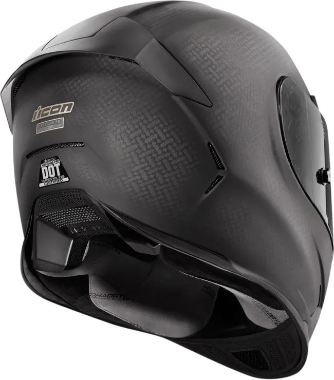 Icon Airframe Pro Ghost Carbon Full Face Bluetooth Helmet