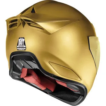 Icon Domain Full Face Helmet Cornelius Gold