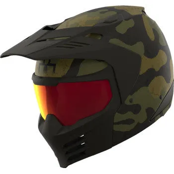 Icon Elsinore Helmet Magnacross Green