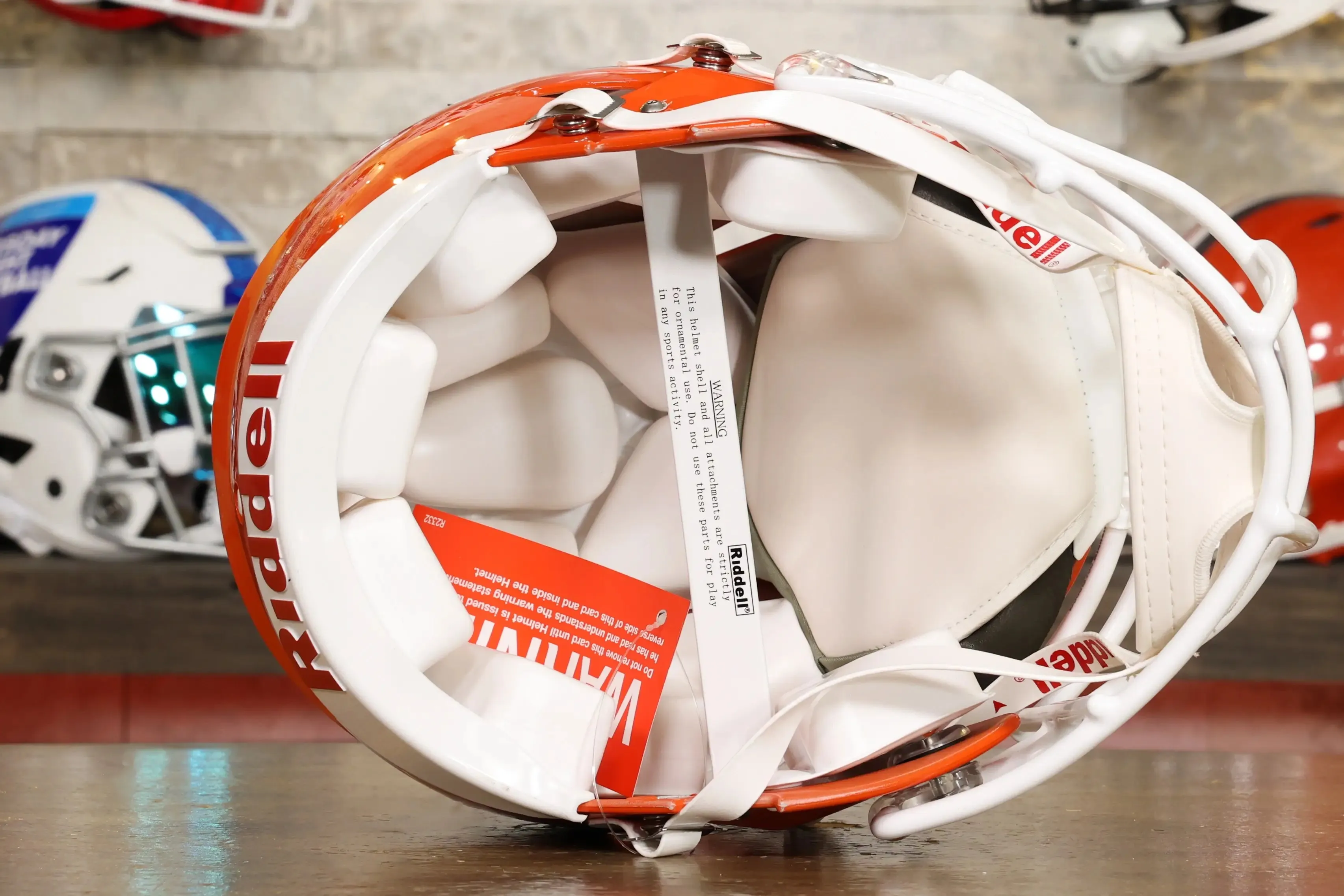 Illinois Fighting Illini Riddell Speed Authentic Helmet - Orange