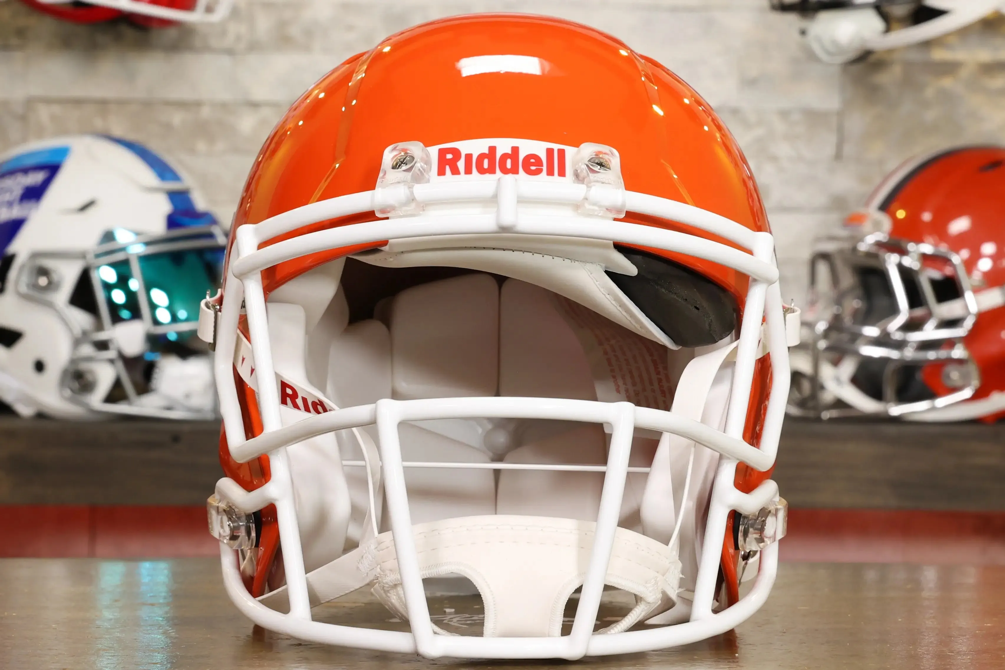Illinois Fighting Illini Riddell Speed Authentic Helmet - Orange