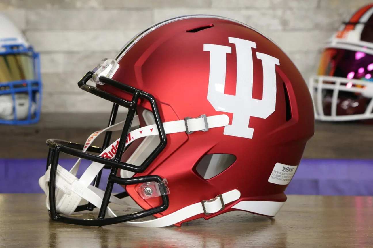 Indiana Hoosiers Riddell Speed Display Helmet