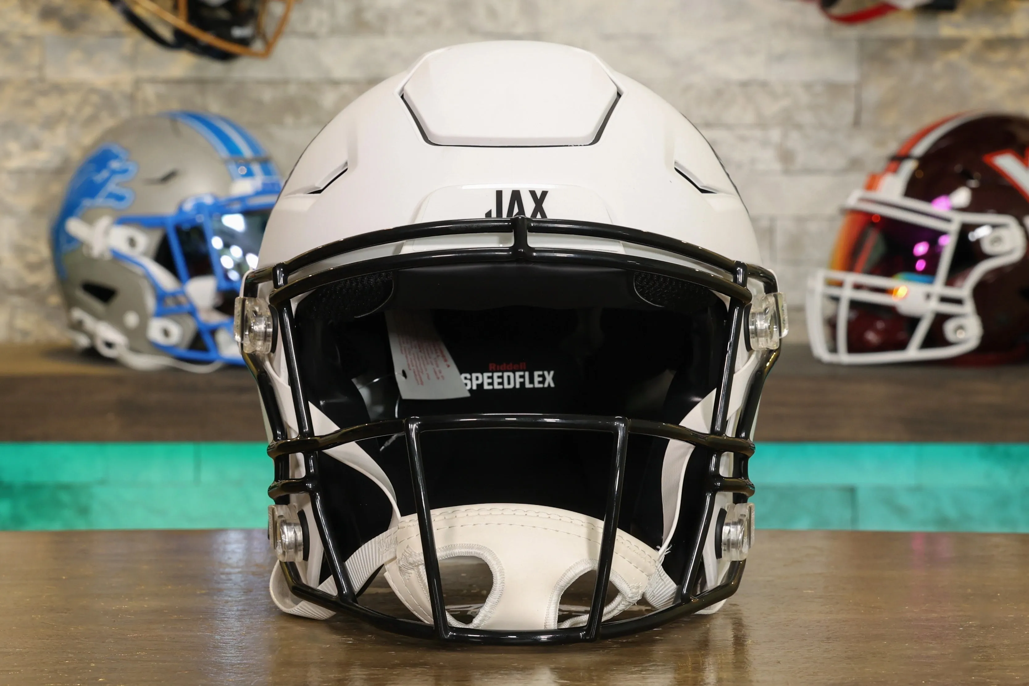 Jacksonville Jaguars Riddell SpeedFlex Helmet - Shell White Alternate