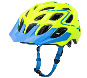 Kali Chakra Plus Reflex MTB Helmet - Matt Fluro Yellow-Blue
