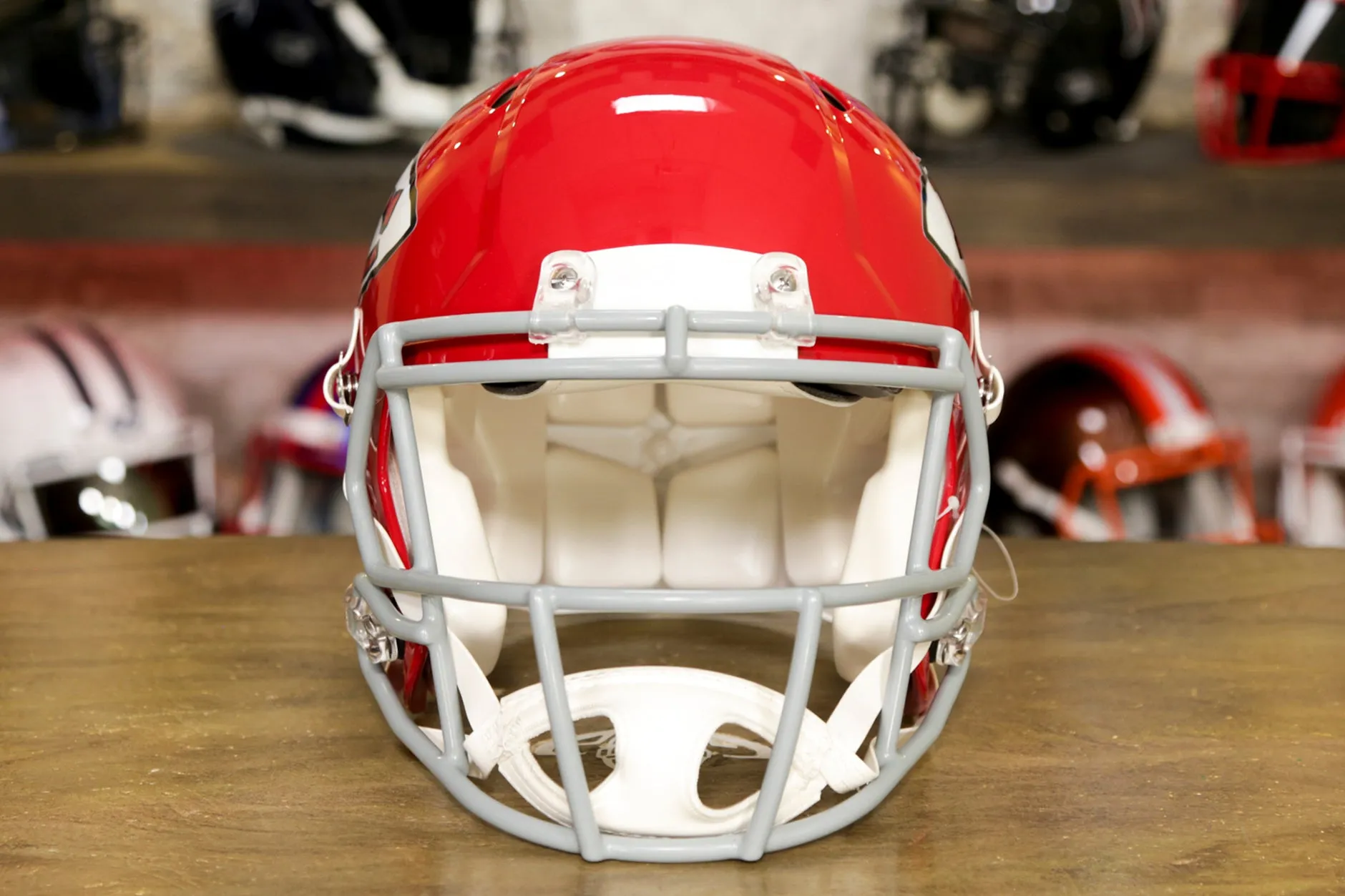 Kansas City Chiefs Riddell Speed Authentic Helmet - 1963-1973 Throwback