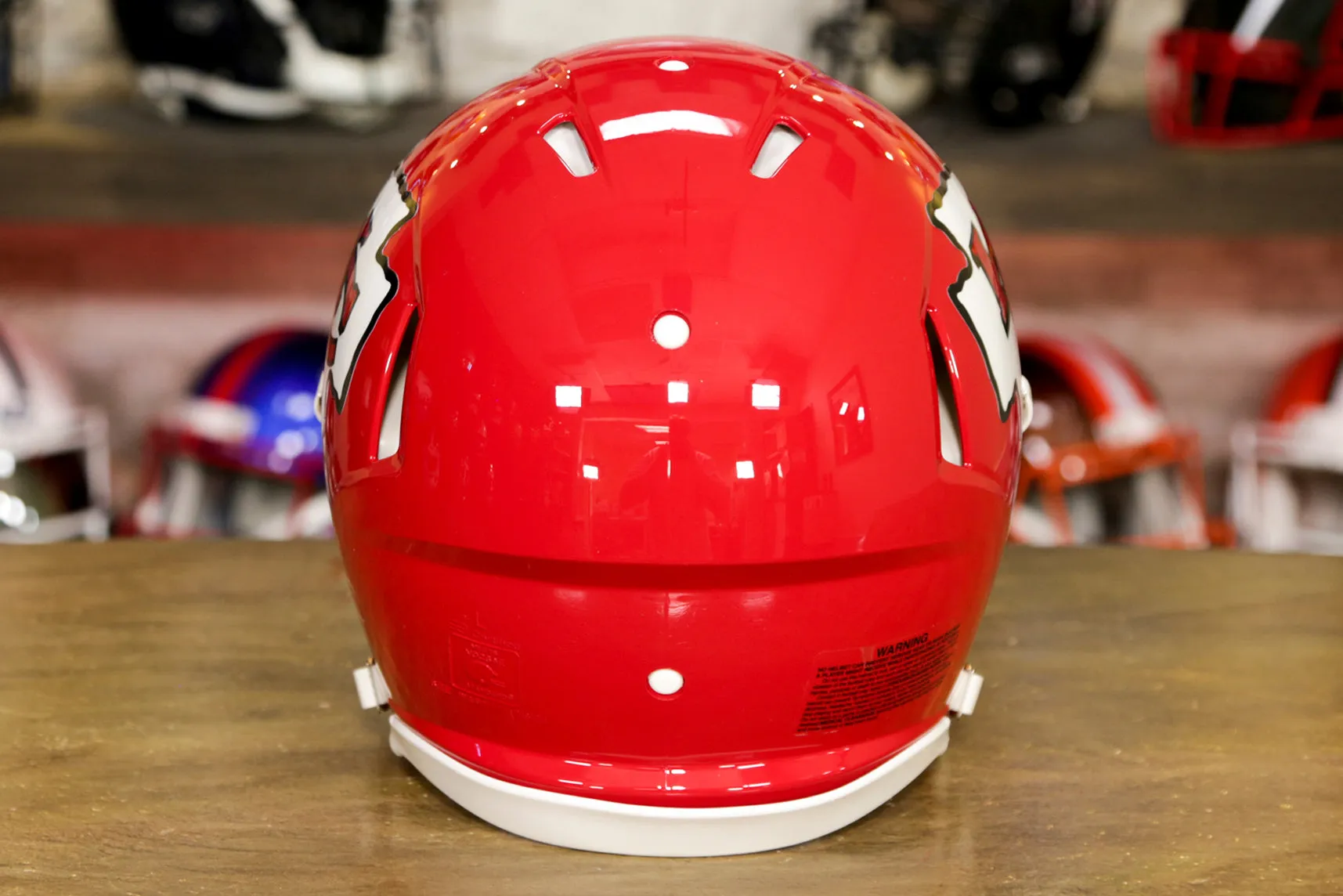 Kansas City Chiefs Riddell Speed Authentic Helmet - 1963-1973 Throwback