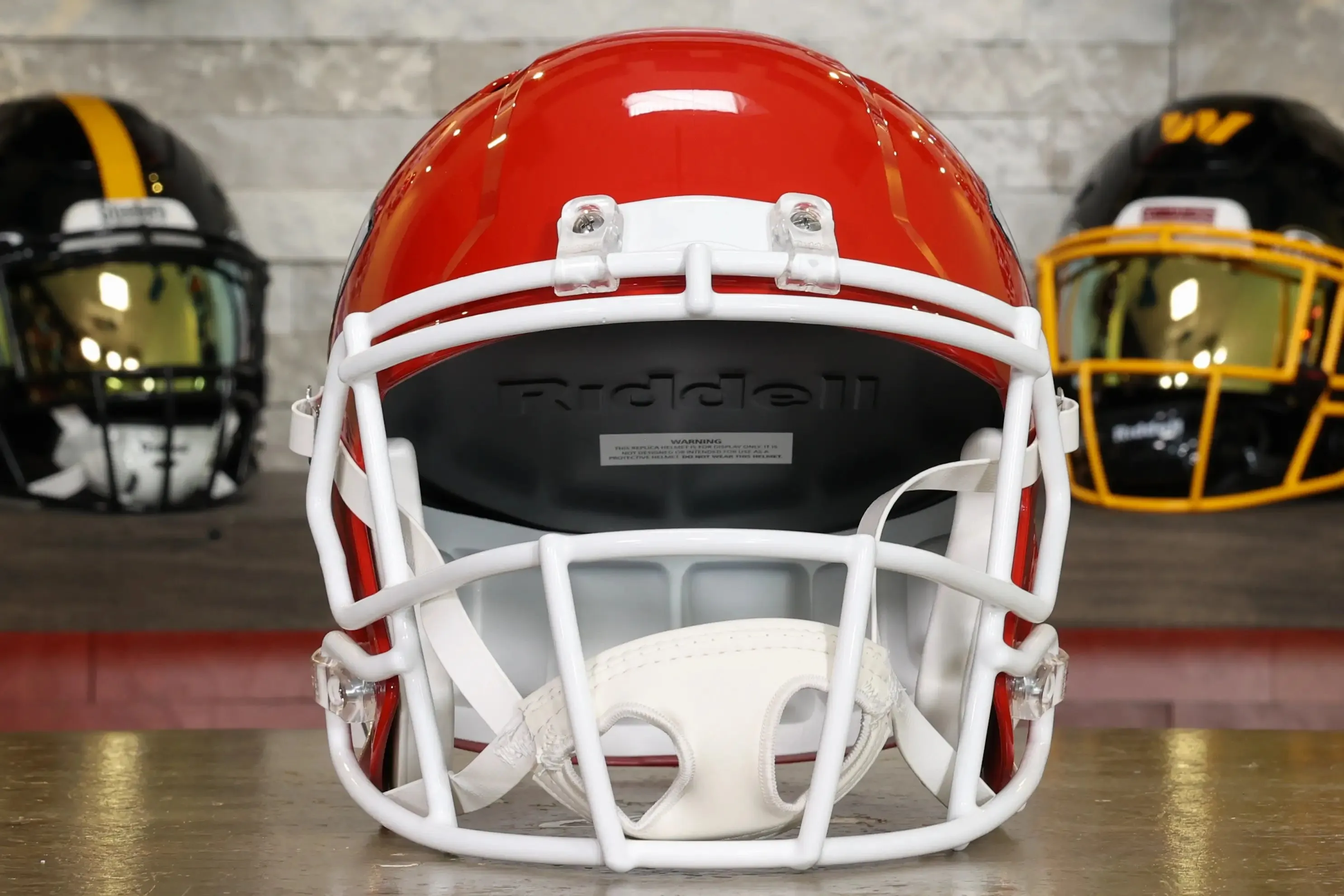Kansas City Chiefs Riddell Speed Display Helmet