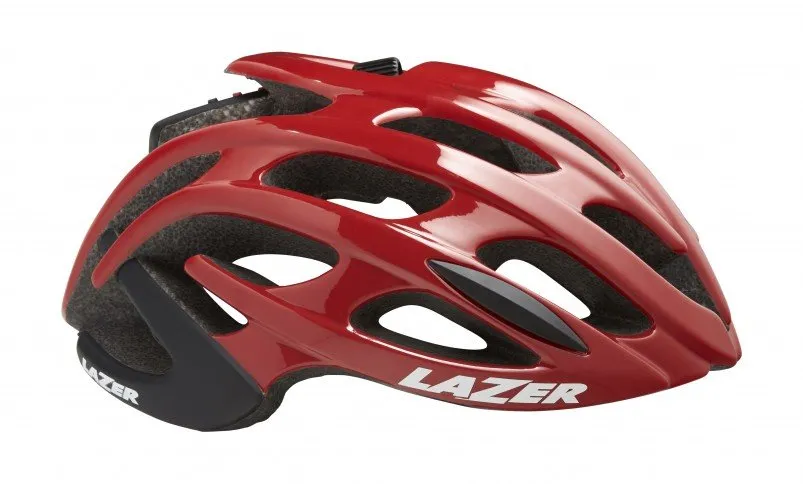 Lazer Blade  Road Helmet - Red-Black