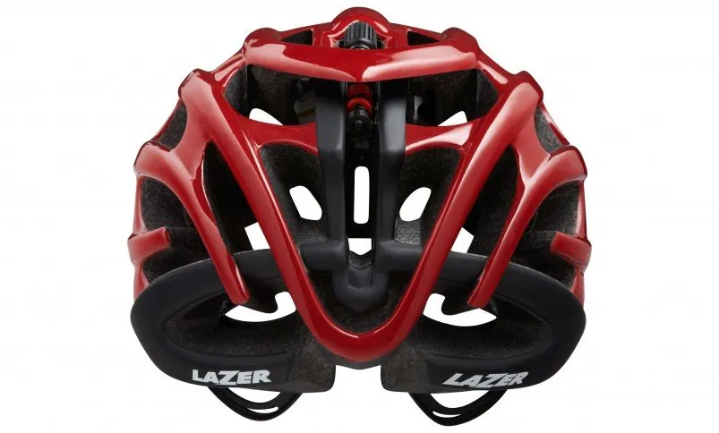 Lazer Blade  Road Helmet - Red-Black