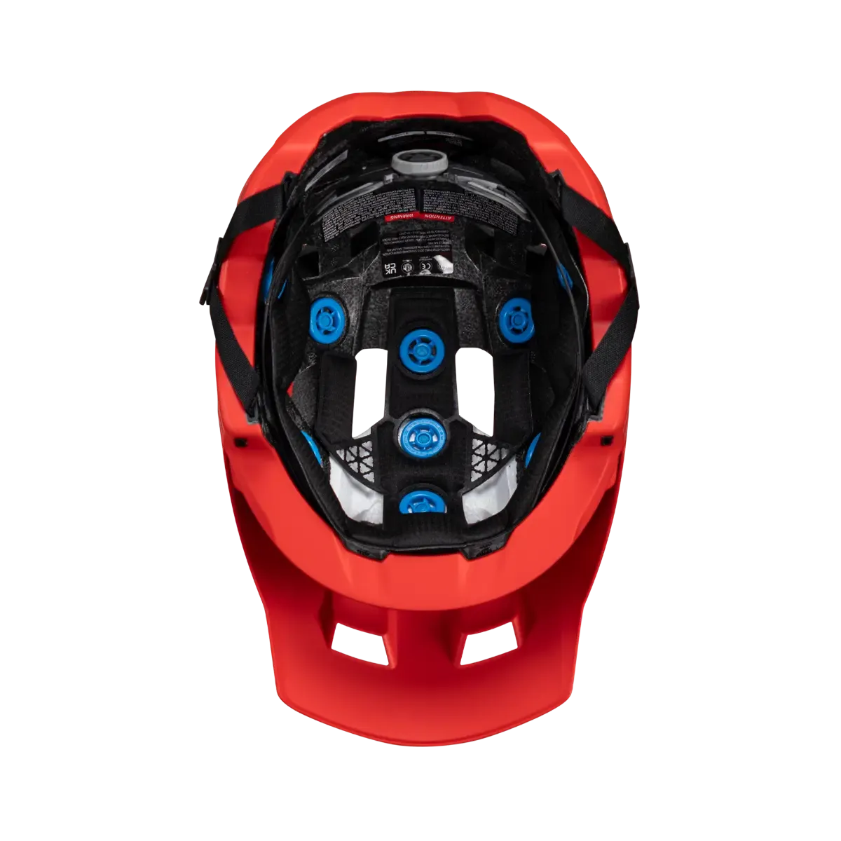 Leatt MTB Enduro 4.0 Full Face Helmet - Red - 2024