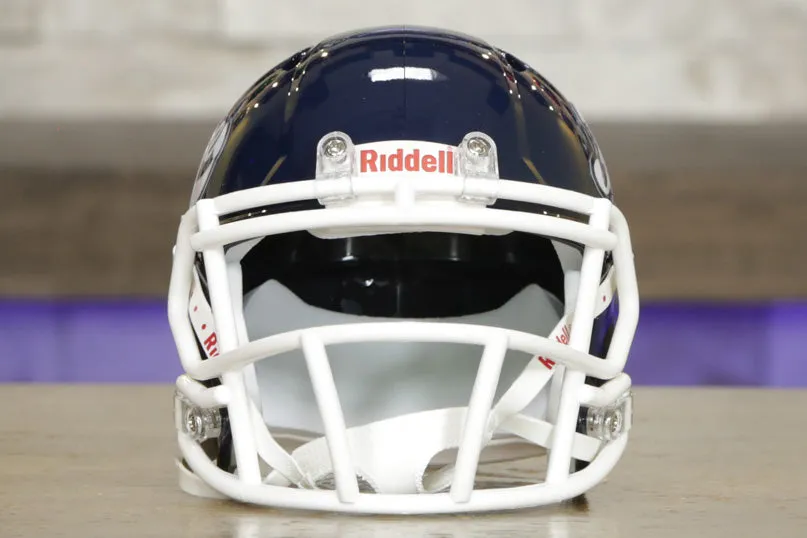 Liberty Flames Riddell Speed Mini Helmet - Flames