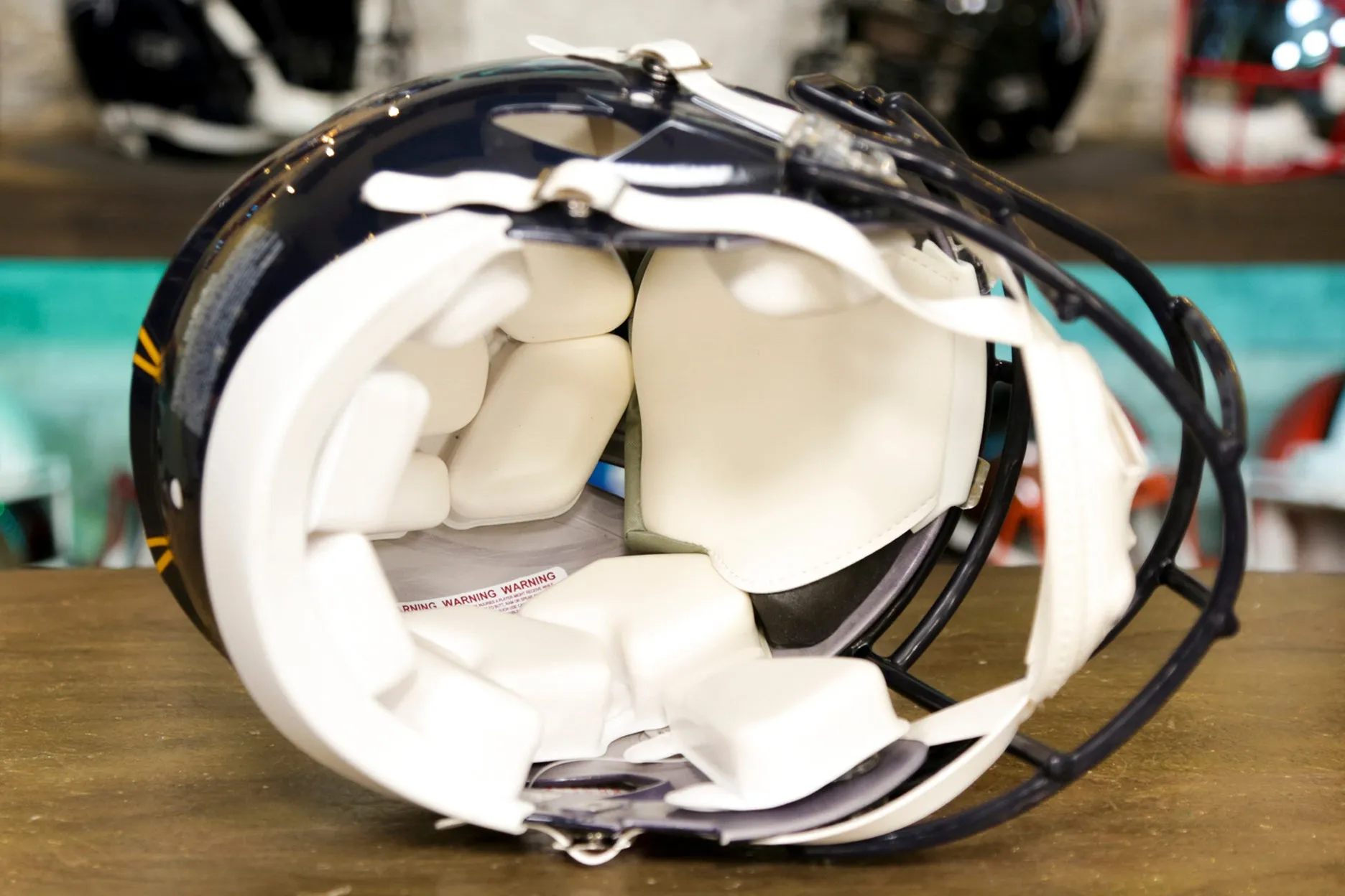 Los Angeles Chargers Riddell Speed Authentic Helmet - 1988-2006 Throwback